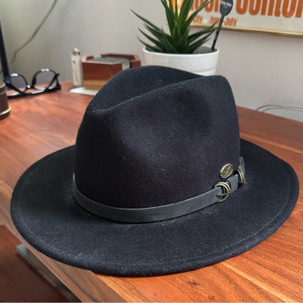 Western style wool hat
